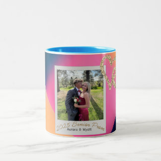 Senior Prom Memorabilia  Two-Tone Coffee Mug