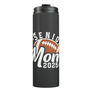 Senior Proud Mum 2025 Fantasy Football Graduate  Thermal Tumbler