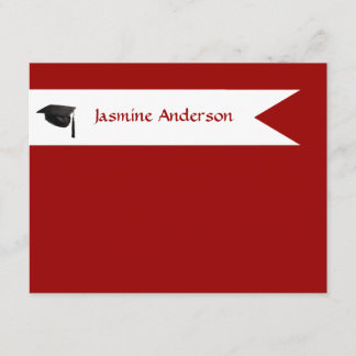 Senior Red Enclosure Cards