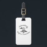 Senior Retirement Adventure Before Dementia Luggage Tag<br><div class="desc">Senior Adventurer Retirement Gift Adventure Before Dementia Gift. Senior Adventurer Retirement Gift Perfect For a Retirement Party Gift</div>