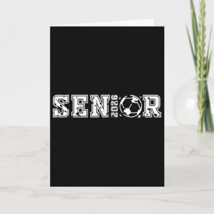 Senior Soccer 2026 Senior Soccer Player Graduation Card