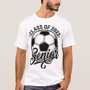Senior Soccer Class of 2023 Vintage Graduation Shi T-Shirt