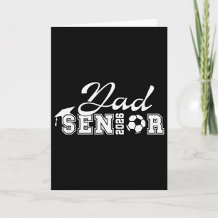 Senior Soccer Dad 2026 Cl Of 2026 Grad Soccer Dad Card