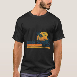 Senior Sunrise 2026 Graduation Cool Retro High Sch T-Shirt