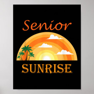 Senior Sunrise 2026 Graduation Day Proud Cl Of 26 Poster