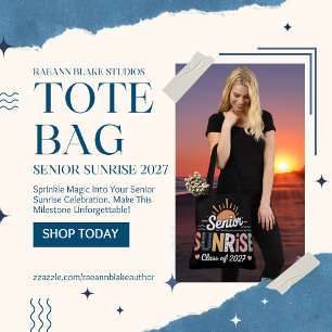 Senior Sunrise 2027 Commemorative Tote Bag