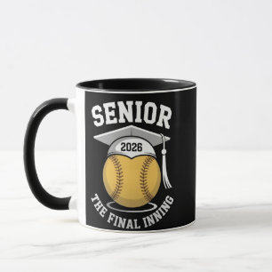 Senior The Final Inning 2026 Softball Graduation Mug