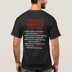 Senior Things Quarantine Class of 2020 T-Shirt