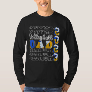 Senior Volleyball Dad 2023 Sport Lover Proud Dad G T-Shirt