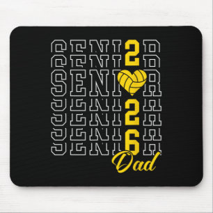 Senior Volleyball Dad Graduation Cl Of 2026 Senior Mouse Mat