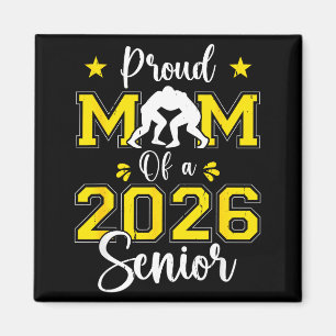 Senior Wrestling Mom 2026 Senior Mom Cl Of 2026 Magnet