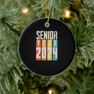Senior Year 2024 Ceramic Tree Decoration