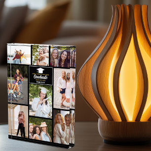 Senior Year Friends Collage 2025 Graduation Gift Photo Block