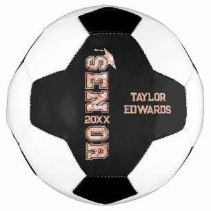 Senior Year Grad Photo Graduate Glitter Year Football