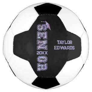 Senior Year Grad Photo Graduate Glitter Year Football