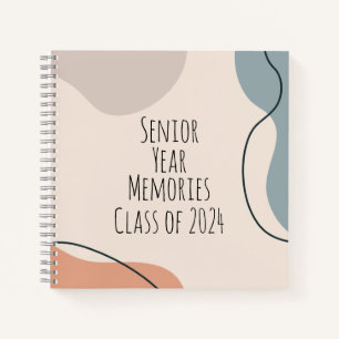 Senior Year Memories Class of 2024 Notebook