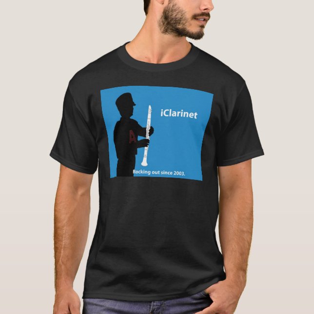 seniorclarinetbluecopyzx8 T-Shirt (Front)