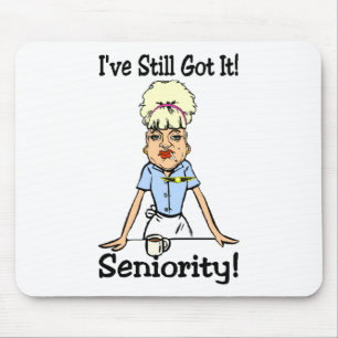 seniority mouse mat