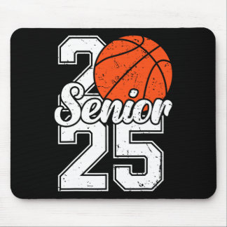 Seniors 25 Graduation Sketll Player Funny Cl Of 20 Mouse Mat