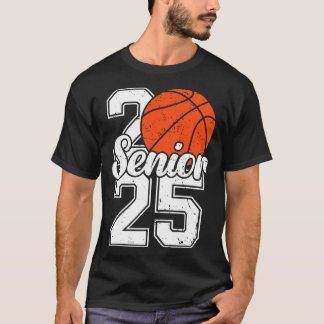 Seniors 25 Graduation Sketll Player Funny Cl Of 20 T-Shirt