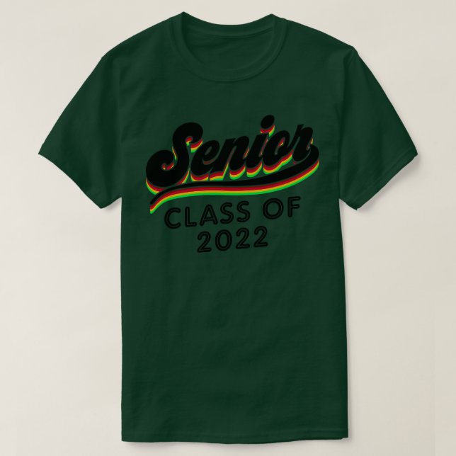Seniors Class of 2022 32 T-Shirt (Design Front)