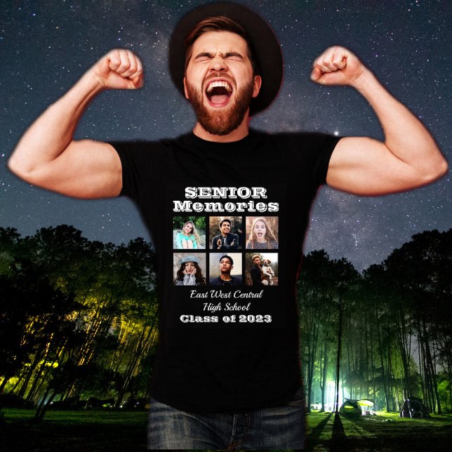 Seniors Memories Class 6 Photo Collage 2023 T-Shirt (Creator Uploaded)