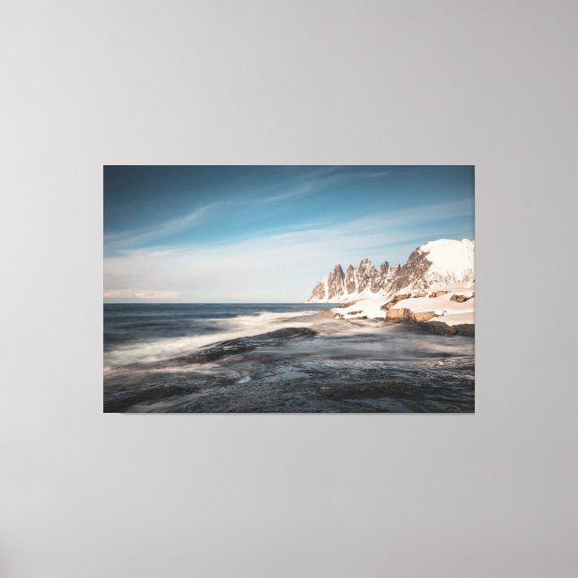 Senja Norway Canvas Print (Front)