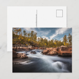 Senja Norway Holiday Postcard