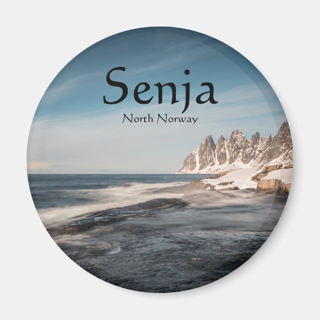 Senja Norway Magnet (Front)
