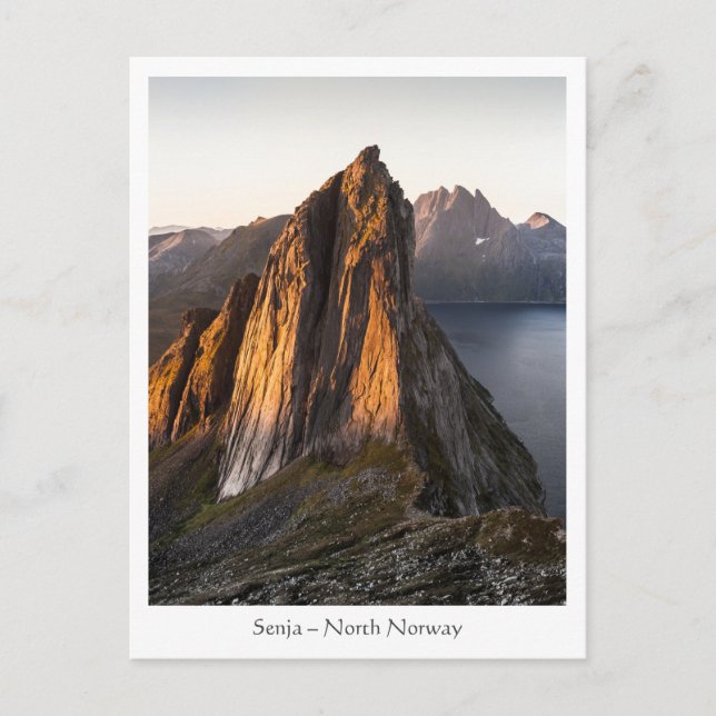 Senja Norway Postcard (Front)