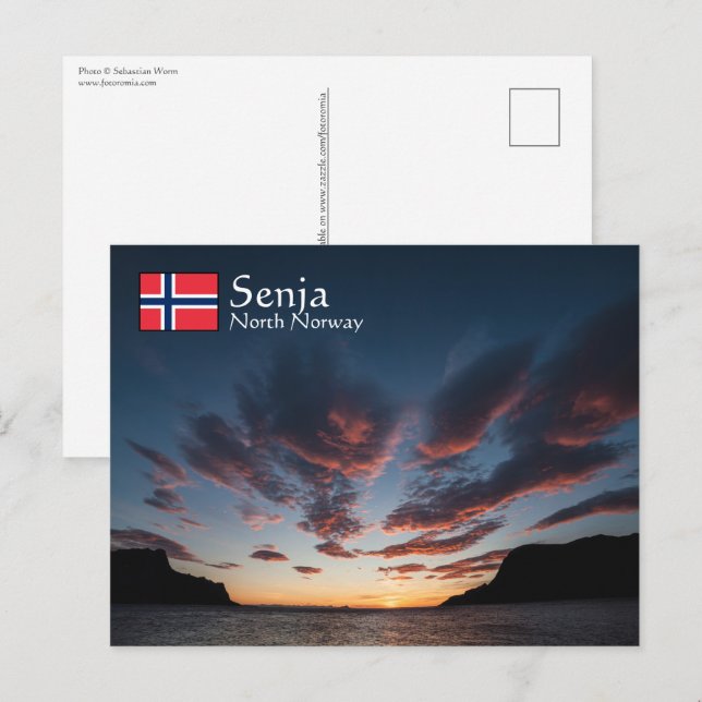 Senja Norway Postcard (Front/Back)