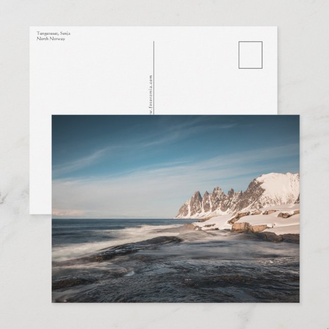 Senja Norway Postcard (Front/Back)
