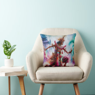 Senja Tari: Twilight Dance in Bali Cushion