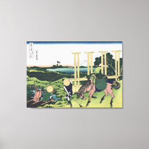 Senju in Musashi Province Canvas Print