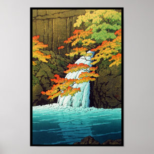 Japanese Waterfall Art & Wall Décor UQ Galaxy Pillowcases,Lotus Flower