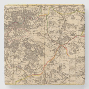 Senlis France Stone Coaster