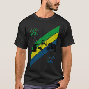 Senna F1 Vintage T-Shirt