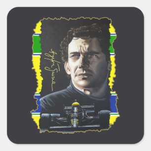 Senna Painting Square Sticker