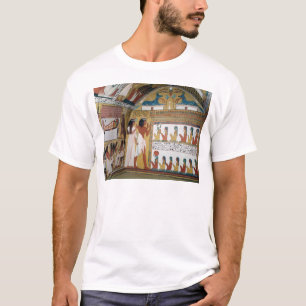 Sennedjem and his wife facing a naos T-Shirt