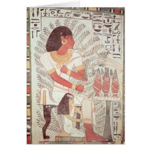 Sennefer seated with his wife,from Tomb