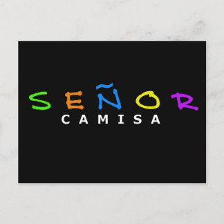 SENOR CAMISA POSTCARD