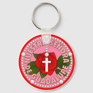 Señora de Guadalupe Key Ring