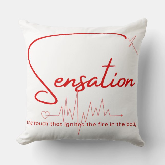 Sensation Pulse Heartline Cushion (Front)