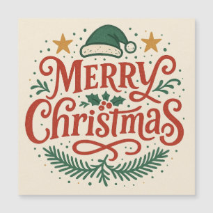 Sensational Merry Christmas typography card