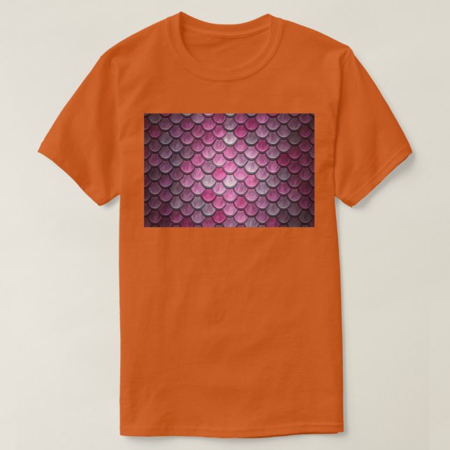 Sensational Scallops Pearl Pink T-Shirt (Design Front)