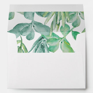 Sensational Succulents leaves liner Envelopes