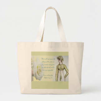 Sense and Sensibility Large Tote Bag