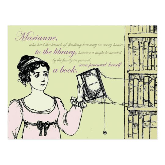 Sense and Sensibility Postcard