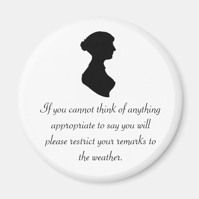 Sense & Sensibility Magnet (Front)