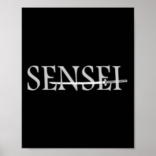 Sensei Martial Arts Coach  Poster